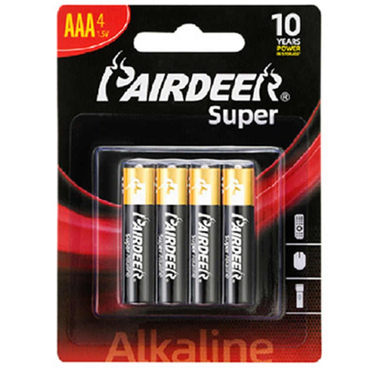 PAIRDEER PDR/AAA/AKL PAIRDEER AAA Alkaline Battery BP4