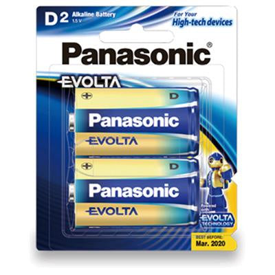 LR20EG/2B - BATTERY D EVOLTA PK2