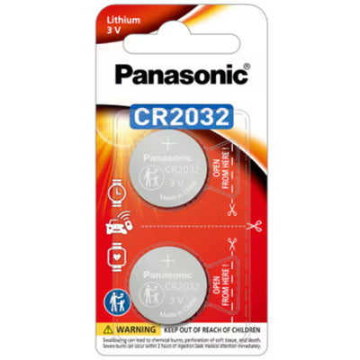 CR-2032PG/2B - BATTERY 3V LITHIUM 2032 PK2