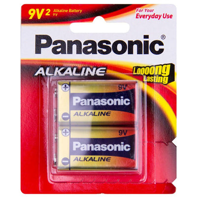 6LR61T/2B - BATTERY ALKALINE 9V 2PK