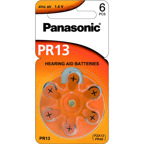 PR-13HEP/6C - HEARING AID BATTERY - PR48