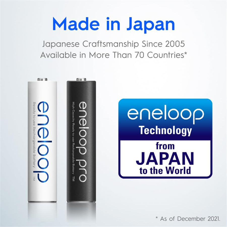 BK-4MCCE/4BA - BATTERY RECHARGEABLE AAA ENELOOP PK4