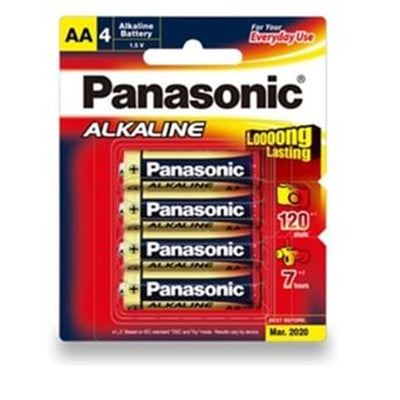 LR6T/4P - Panasonic AA Alkaline Battery 4 Pack