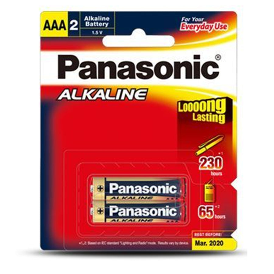 LR03T/2P - Panasonic AAA Alkaline-Batterie 2er-Pack