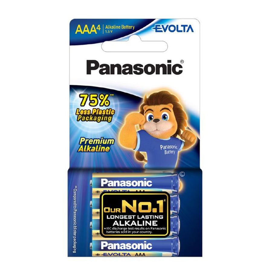LR03EG/4P - Panasonic Evolta AAA Alkalinebatterie 4er-Pack