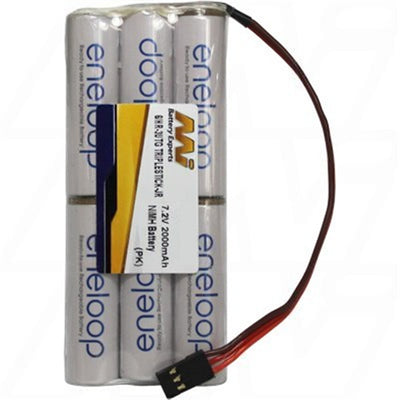 Panasonic Eneloop 7.2v 2000mah Flat NiMh Battery Pack