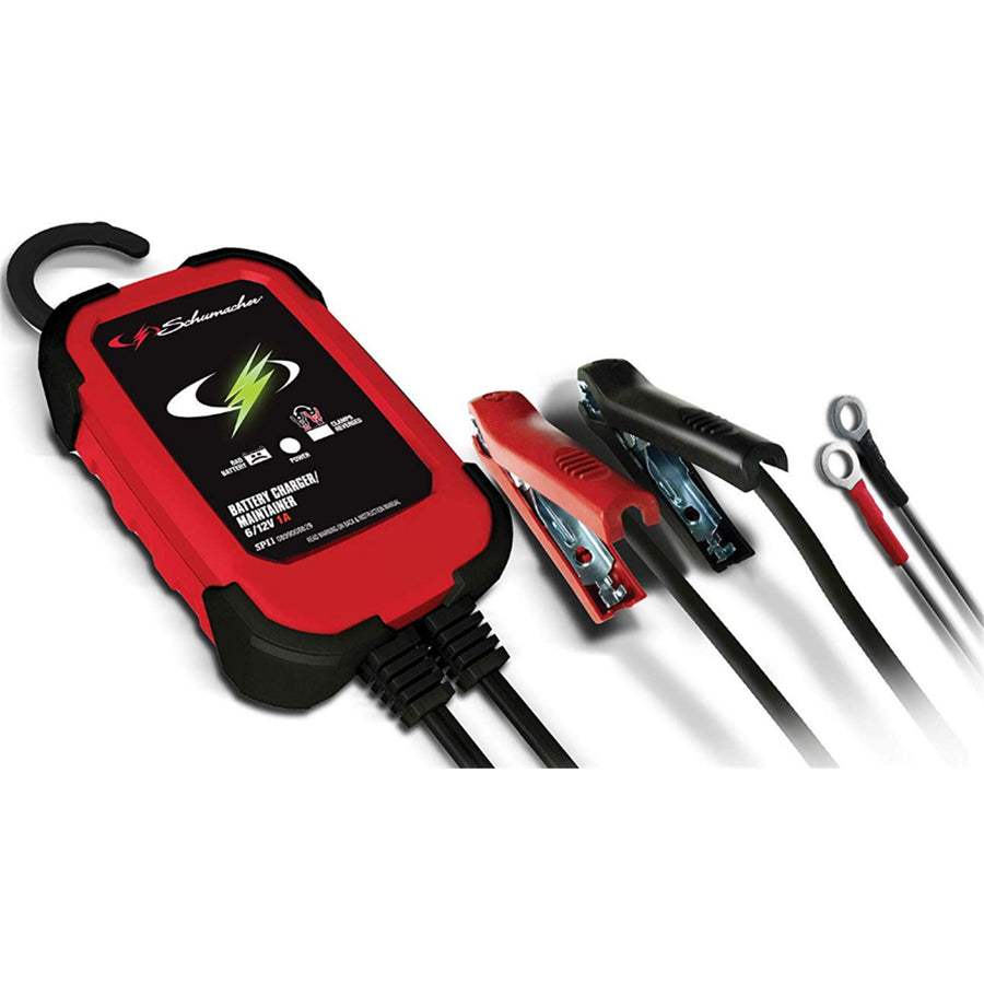 SPI1 - SCHUMACHER BATTERY CHARGER 6-12V 1A AND MAINTAINER FOR AGM SLA GEL CELL SPI