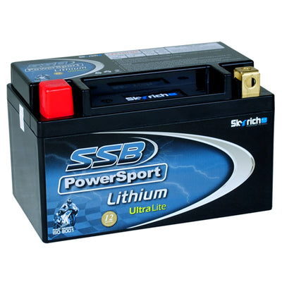 SUPER START LFP14H-BS MOTORCYCLE AND POWERSPORTS BATTERY LITHIUM ION 12V 290CCA BY SSB LIGHTWEIGHTLITHIUM ION PHOSPHATE