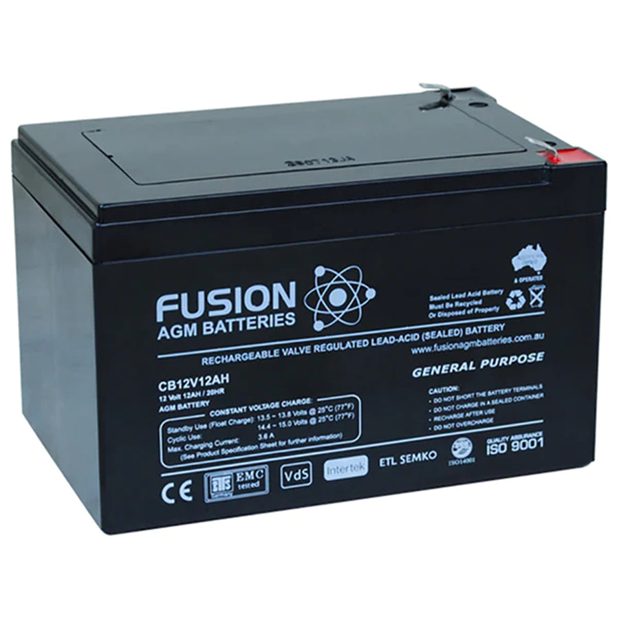 SUPER START CB12V12AH - AGM-BATTERIE VRLA 12V 12AH VON FUSION