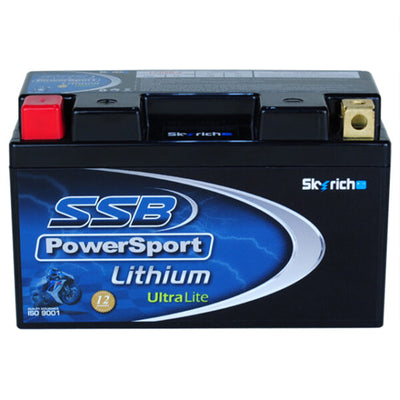 SUPER START LFP9B-4 - MOTORCYCLE AND POWERSPORTS BATTERY LITHIUM ION PHOSPHATE 12V 190CCA BY SSB HIGH PERFORMANCE
