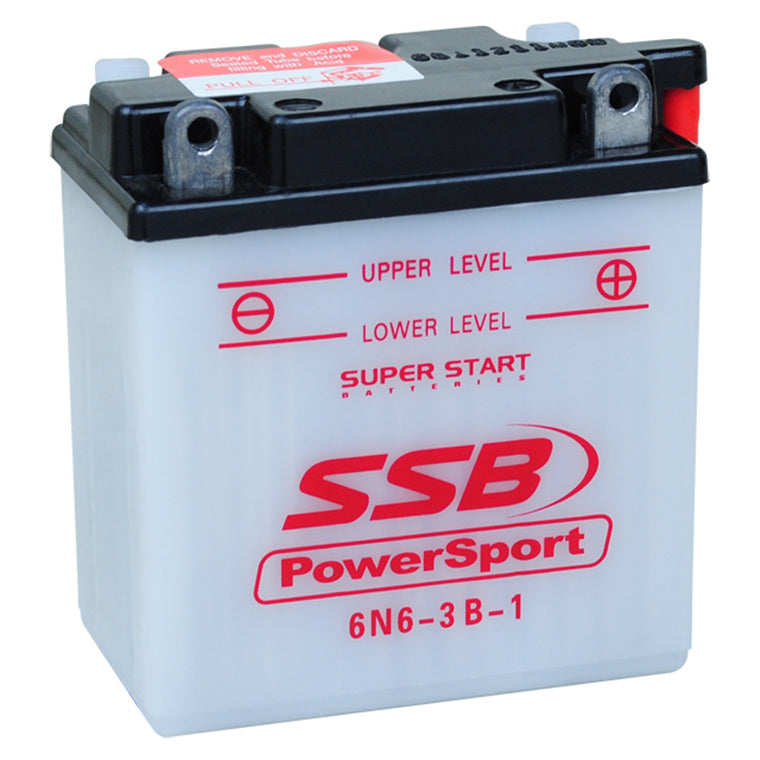 MOTORCYCLE AND POWERSPORTS BATTERY  AGM 6V 6AH BY SSB HIGH PERFORMANCE