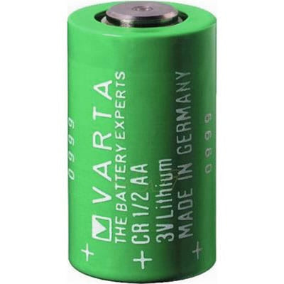 VARTA CR1/2AA Lithium Battery 3V 950mah Lithium-Manganese Dioxide (Li-MnO2) Lithium Cell for Industrial and Memory Applications