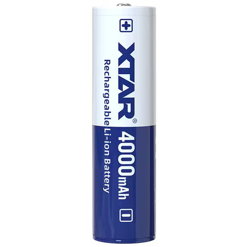 XTAR Protected 18650 Lithium Rechargeable Battery 3.6V 4000MAH 10A Max Discharge (Li-ion)