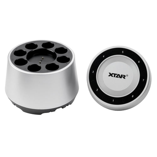 XTAR L8 Box Battery Charging Case AA and AAA Li-Ion and NiMH Compatible Input USB-C PD 5V 3A 1.5V Li-Ion