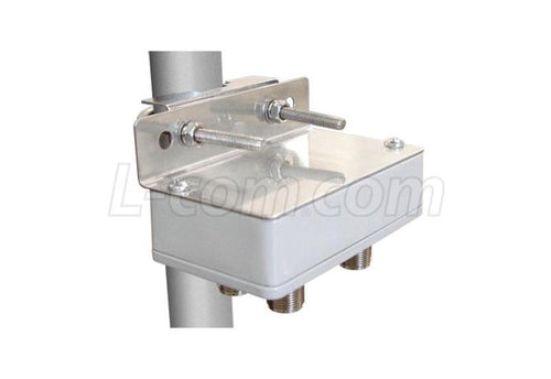 L-com BKT-04 - HGX-PMT14 Mast Mounting Kit for HyperLink Signal Filters & Splitters