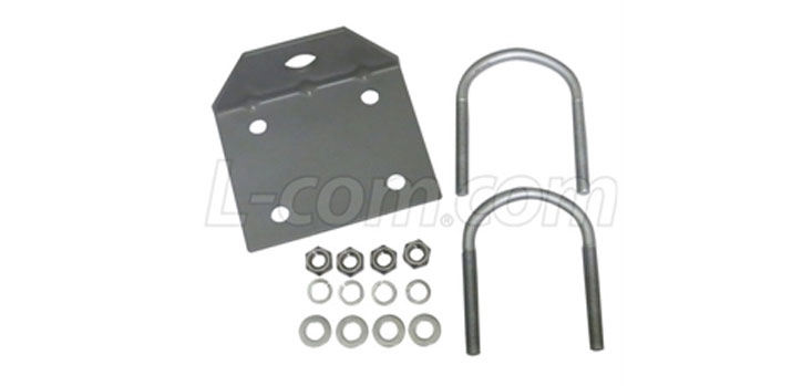 BKT-16 - L-com Heavy Duty Right Angled Mast Antenna Mount
