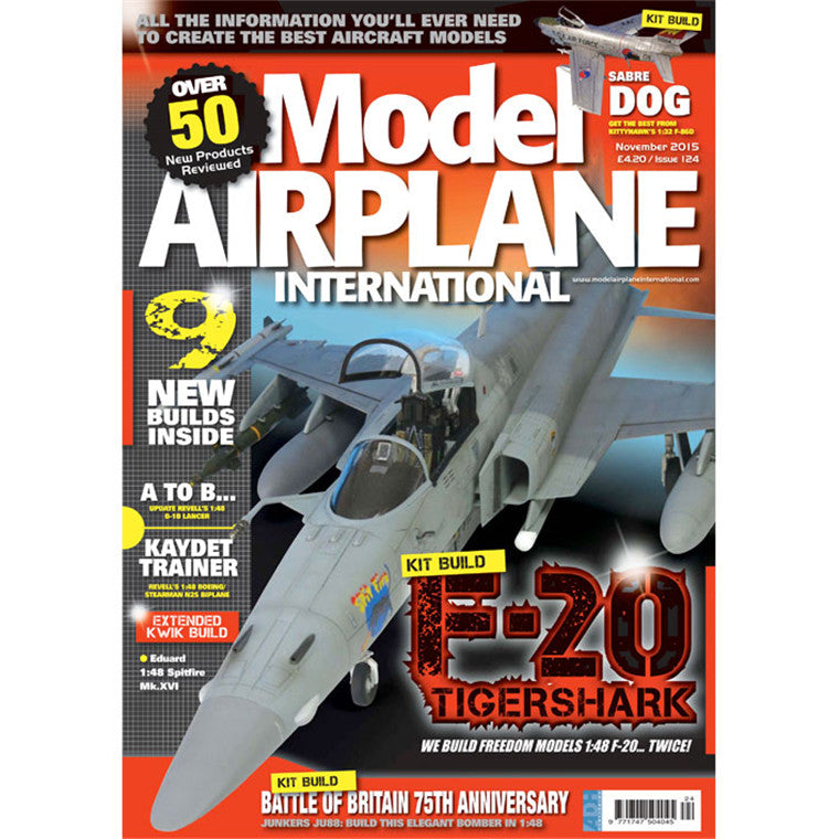ADH MA124 - MODEL AIRPLANE MAGAZINE ISSUE #124