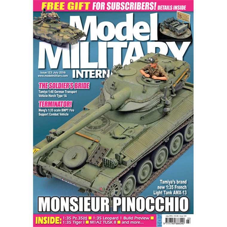 ADH MIL123 - MODELL MILITÄR MAGAZIN AUSGABE #123