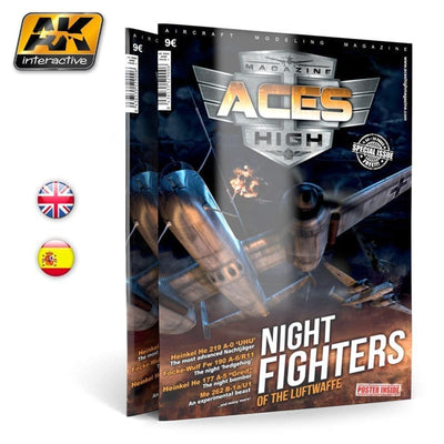 AK Interactive Aces High AK2900 Magazine - #1 - Nightfighters of the Luftwaffe