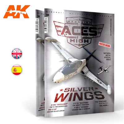 AK Interactive Aces High AK2912 Magazine - #7 - Silver Wings