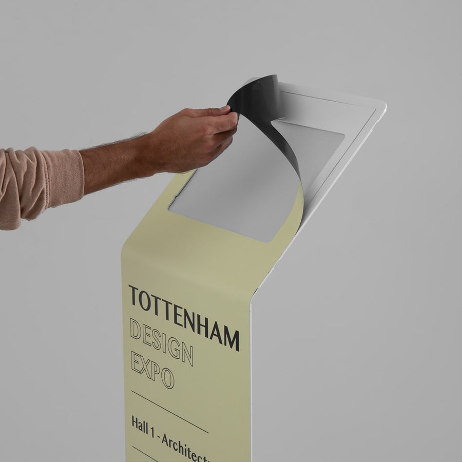 Bouncepad Wing Magnetic Branding Panel BP-WG-BP-ST