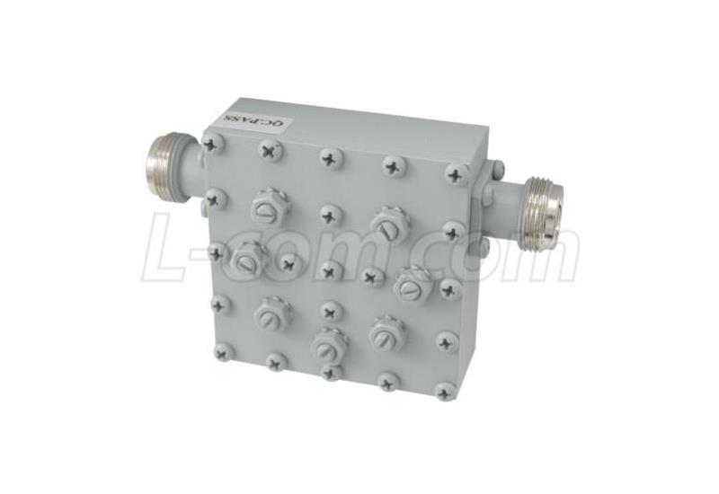 L-com BPF2400 - HyperLink 2.4 GHz Ultra High Q 4-Pole Indoor Bandpass Filter Full Band BPF2400