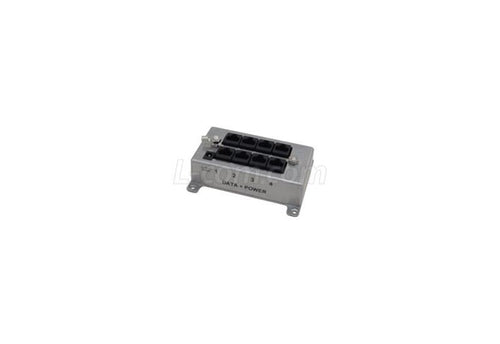 BT-CAT5-P4 - L-com 4 Port Cat5 Passive PoE Midspan Ethernet Injector