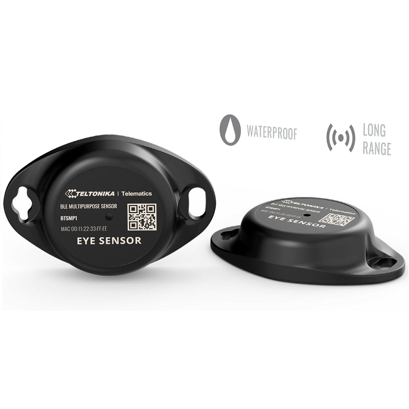 Teltonika Telematics BTSMP15QB801 - Teltonika Bluetooth Eye Sensor with ID, LED, Temperature, Humidity, Accelerometer, Magnet detection