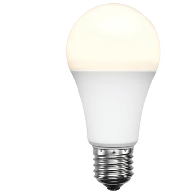 Brilliant Smart WiFi LED White Smart Light Bulb E27, 800 Lumens, 9W, Dimmable, Bio-Rhythm Lighting Via BrilliantSmart App Remote Control Enabled 220 degrees Beam Angle