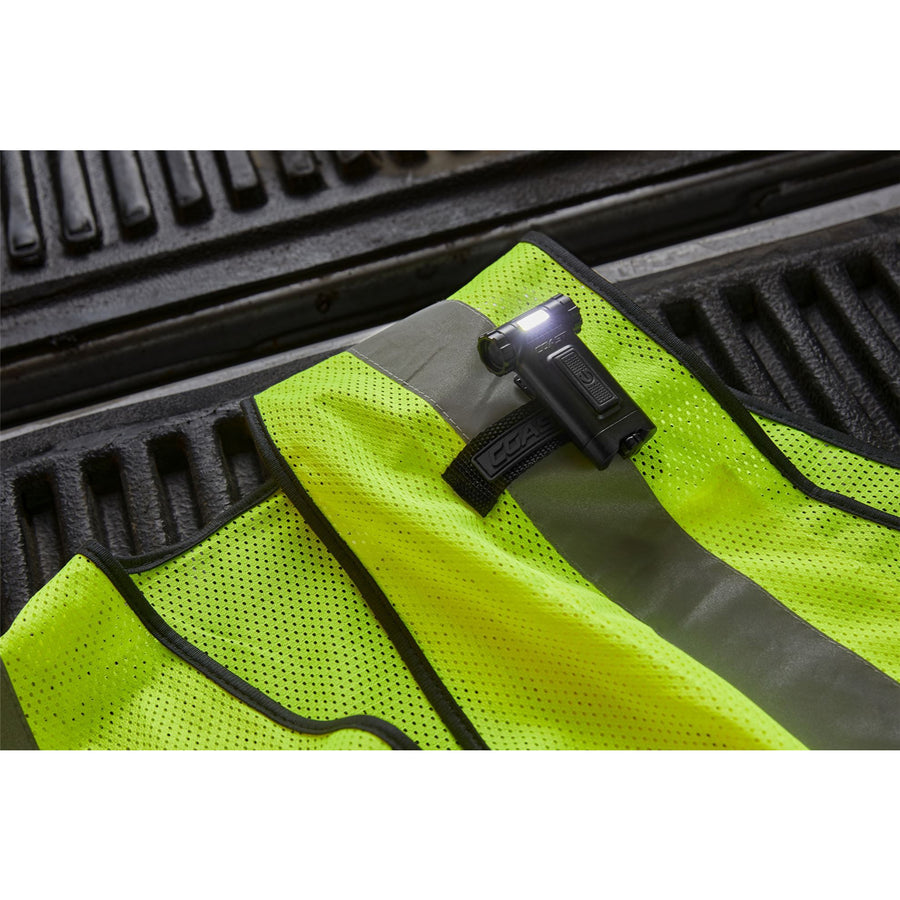 COAST COAHX3 - LED Cliplight with Dual-Col White & UV Beam. 80 Lumens IP54 Water & Dust Resistnt 13m
