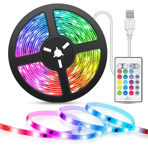 Highlight RGB LED Strip Light with Remote Control 5-Meter