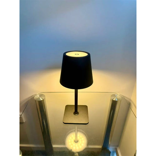 Highlight Rechargable Double-pole Touch Control LED Table Lamp