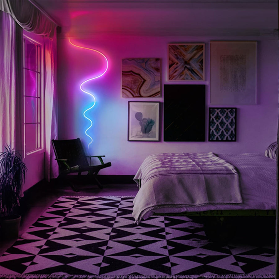 LFXNEON65AU - LIFX Neon SuperColour Flex 2M Indoor Flexible Linear Ultra-Bright LED Light Strip