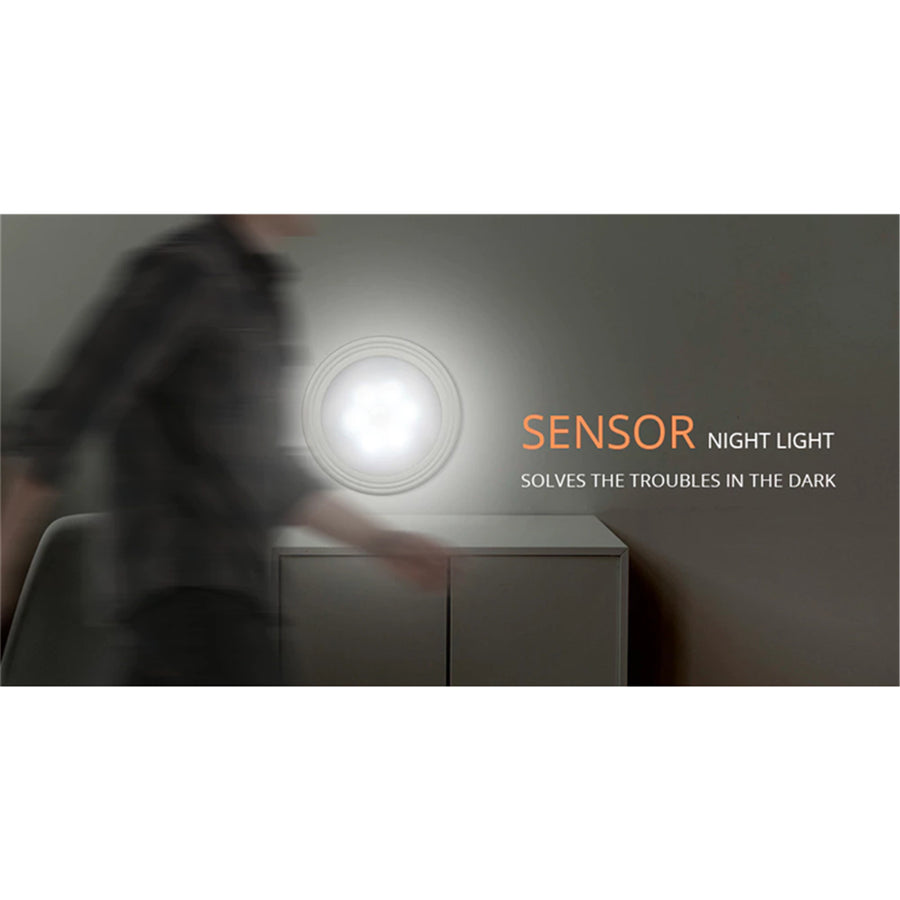 Yeelight Motion Sensor Nightlight 3.5-7 Lumens, USB Powered, 120 Days of Usage, Suspendible, Adhesive, Magnetic, Dual Sensors