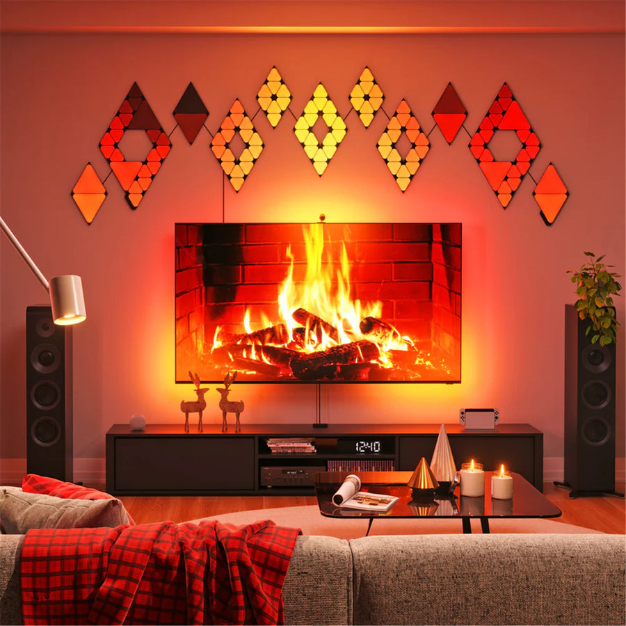 N6900K05-43LS - Nanoleaf 4D V2 TV Screen Mirror Kit for TVs up to 65"- 4 Meters