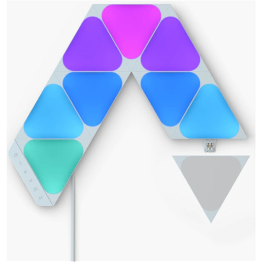 NL48-0005TW-9PK - Nanoleaf Shapes - Mini Triangles Starter Kit  (9 Panels)