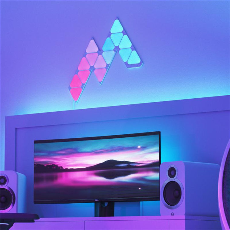 NL48-1001TW-10PK - Nanoleaf Shapes - Mini Triangles Expansion Pack (10 Panels)