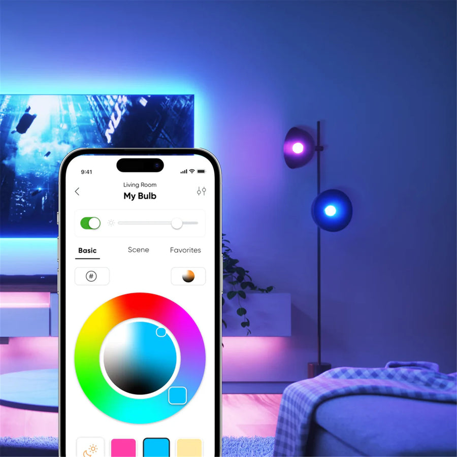 N7501B02-2A60B - Nanoleaf Essentials Smart Bulb B22 (Wi-Fi) - 2er-Pack