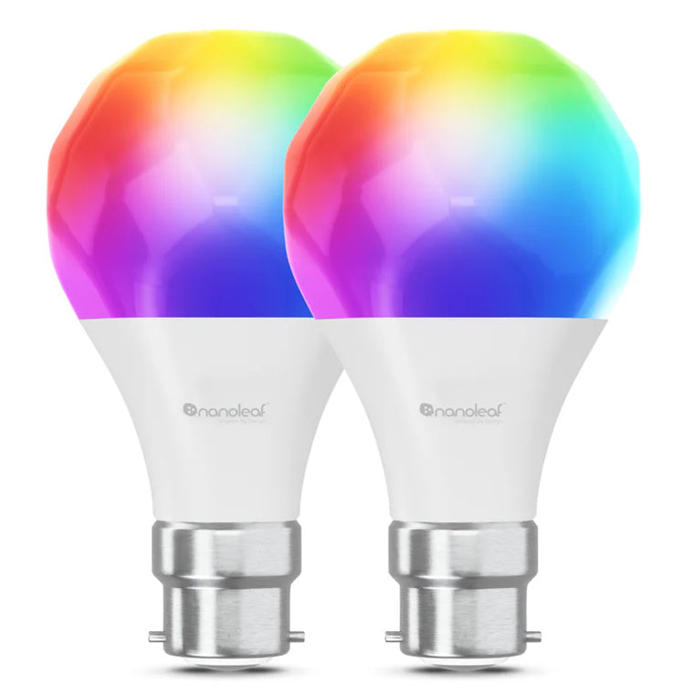 N7501B02-2A60B - Nanoleaf Essentials Smart Bulb B22 (Wi-Fi) - 2er-Pack