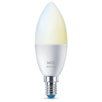 Philips WIZ448722 - WiZ Tunable White E14 C37 Candle Wi-Fi+ BT Bulb