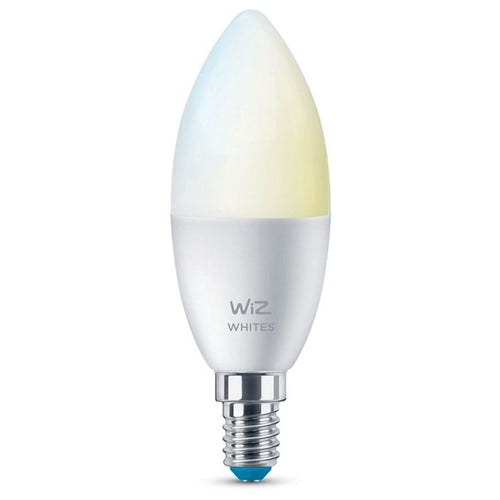 Philips WiZ Lighting WIZ448722 - WiZ Tunable White E14 C37 Candle Wi-Fi+ BT Bulb
