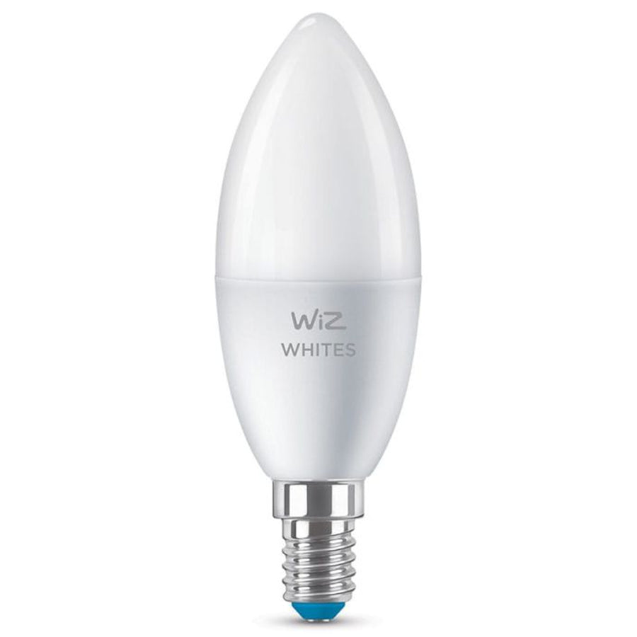 Philips WiZ Lighting WIZ448722 - WiZ Tunable White E14 C37 Candle Wi-Fi+ BT Bulb