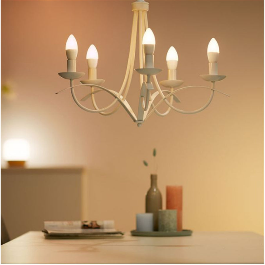 Philips WiZ Lighting WIZ448822 - WiZ Wi-Fi Colour 40W E14 C37 Candle Bulb