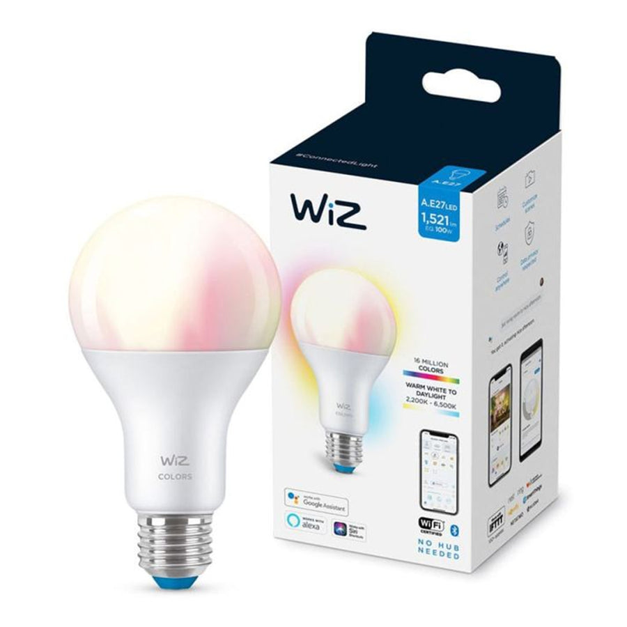 Philips WiZ Lighting WIZ499701 - WiZ Full Colour 4.9W RGB P45 E14 Wi-Fi+BT Mini Bulb