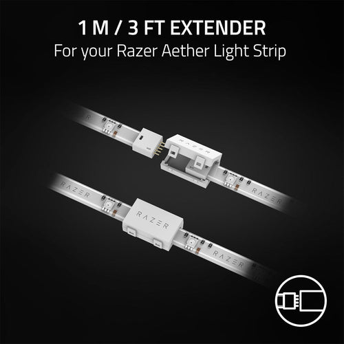 Razer Aether Light Strip Extender - RGB LED Light Strip Extension 1M Length