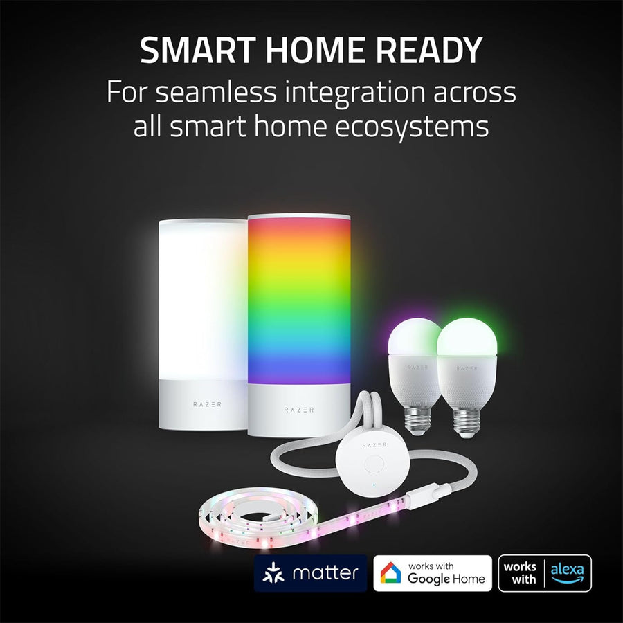 Razer Aether Light Bulb E27 - RGB LED Bulb For Gamer Rooms