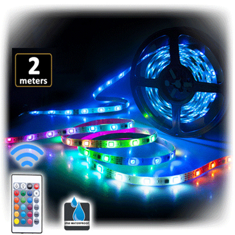 Sansai GL-LS022 2M RGB LED Strip Light / USB
