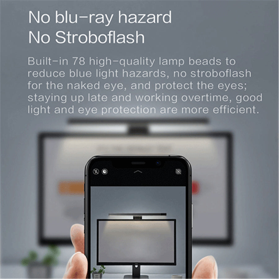 Sansai GL-T122 Desktop Monitor Light Bar 3 Color Modes & Brightness Adjustment Touch control