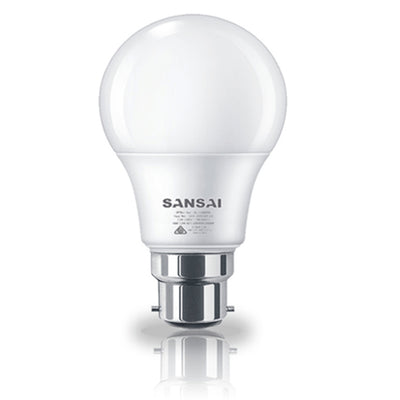 Sansai GL-LA606B LED Bulb A60-7W-B22-Warm White