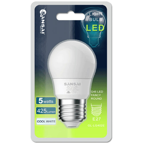 Sansai GL-LG402E LED Bulb G45-5W-E27-Daylight